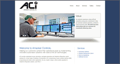Desktop Screenshot of amackercontrols.com